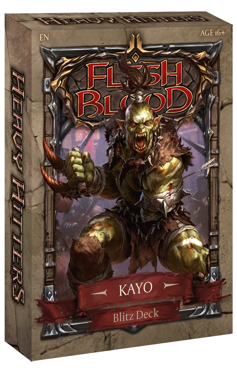 Flesh and Flesh: Heavy Hitters - Blitz Deck (Kayo)