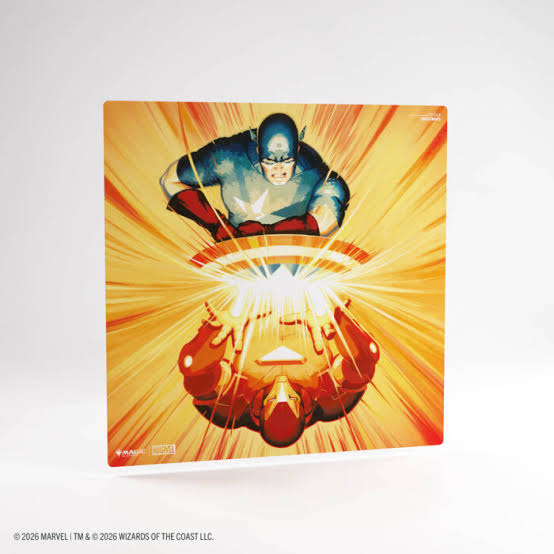 Magic: The Gathering | Marvel Super Heroes Prime 2-Player Playmat - Iron Man/Captain America