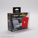Magic: The Gathering | Marvel Super Heroes Premium Double Sleeving Pack 100 - Comic Burst Red