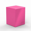 Ultimate Guard Boulder Solid Neon Deck Box  Neon Pink