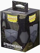 Dragon Shield Strongbox Deck Box Clear Black, Holds 100+ Double Sleeved Cards