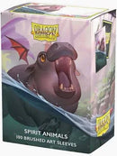 Dragon Shield Sleeves: Standard Brushed Art Spirit Animals - The Snortle 100ct
