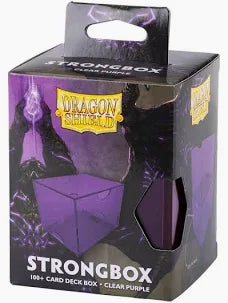 Dragon Shield: Strongbox - 100+ Clear Purple