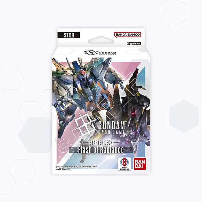 Gundam Card Game STARTER DECK Flash of Radiance [ST08]