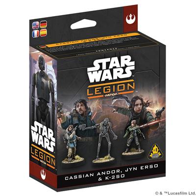 Star Wars: Legion – Cassian Andor, Jyn Erso & K-2SO RD 1-16-26