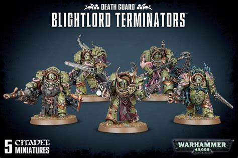 Warhammer 40K: Death Guard- Blightlord Terminators