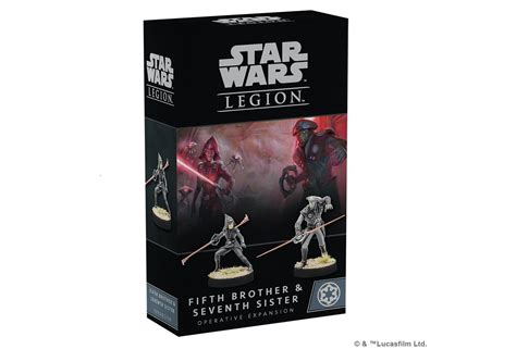 Star Wars: Legion - Fifth Brother & Seventh Sister