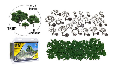 Woodland Scenics: Medium Green Realistic Tree Kits™