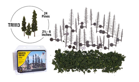 Woodland Scenics: Forest Green Realistic Tree Kit