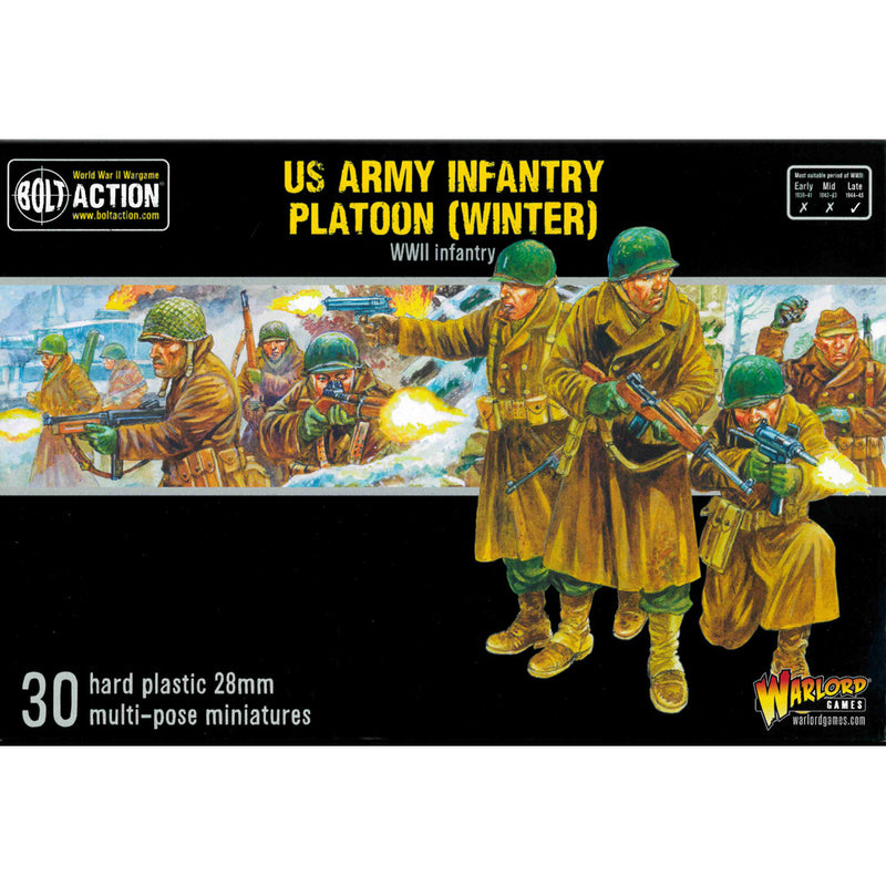 Bolt Action: US Army - Infantry Platoon (winter)