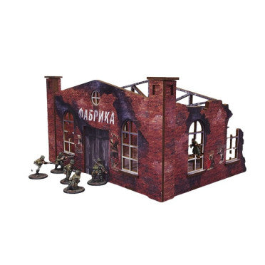 Pre-Painted WW2 Ostfront Stalingrad Factory Front