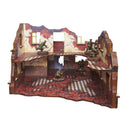 Pre-Painted WW2 Ostfront Stalingrad School Left with Balcony