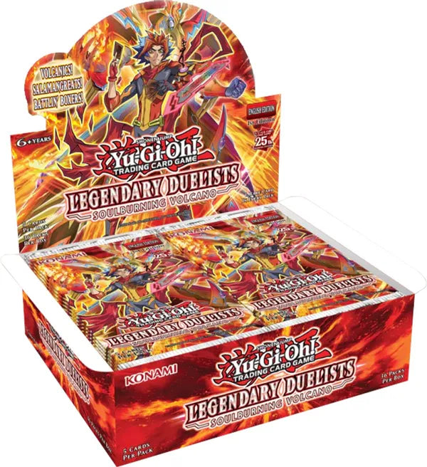 Yu-Gi-Oh!: Legendary Duelist- Soulburning Volcano Booster Box