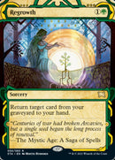 Regrowth (Foil Etched) [Strixhaven Mystical Archive]
