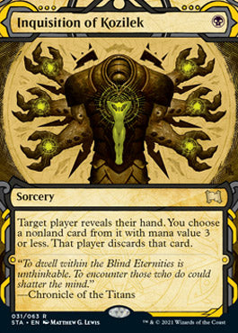 Inquisition of Kozilek (Foil Etched) [Strixhaven Mystical Archive]