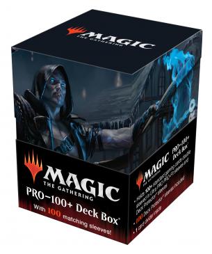 Commander Innistrad Midnight Hunt PRO 100+ Deck Box and 100ct sleeves V2 featuring Wilhelt, the Rotcleaver