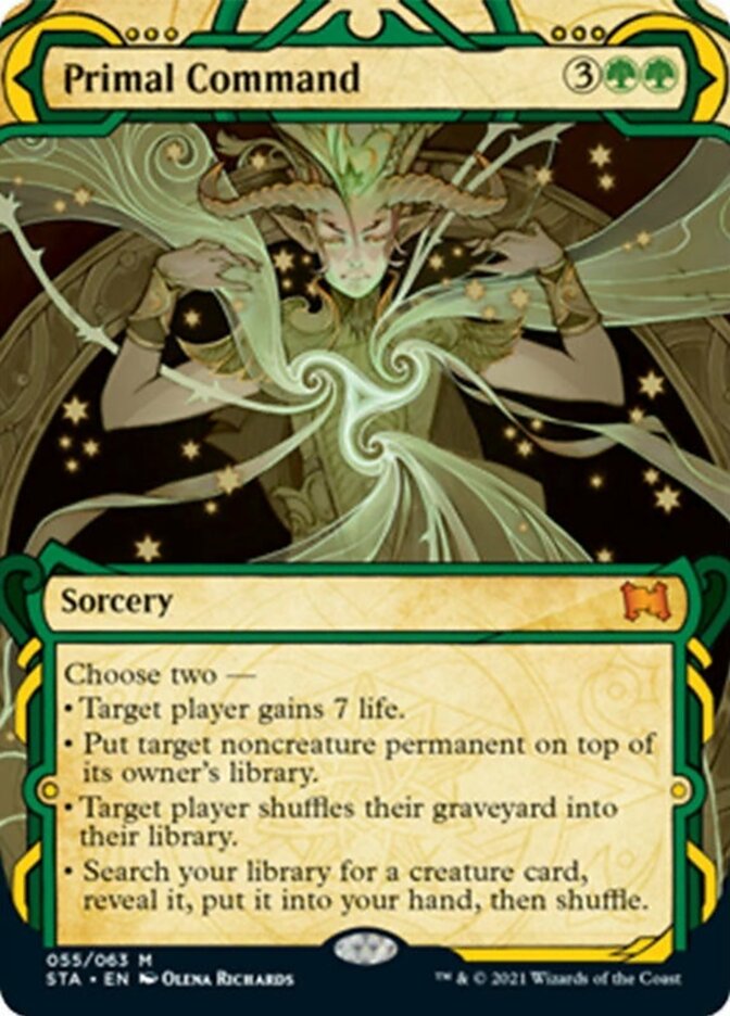 Primal Command (Foil Etched) [Strixhaven Mystical Archive]