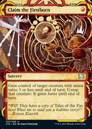 Claim the Firstborn (Foil Etched) [Strixhaven Mystical Archive]