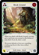 Break Ground (Yellow) [U-ELE132] Unlimited Rainbow Foil