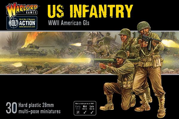 Bolt Action: US Infantry - WWII American GI's