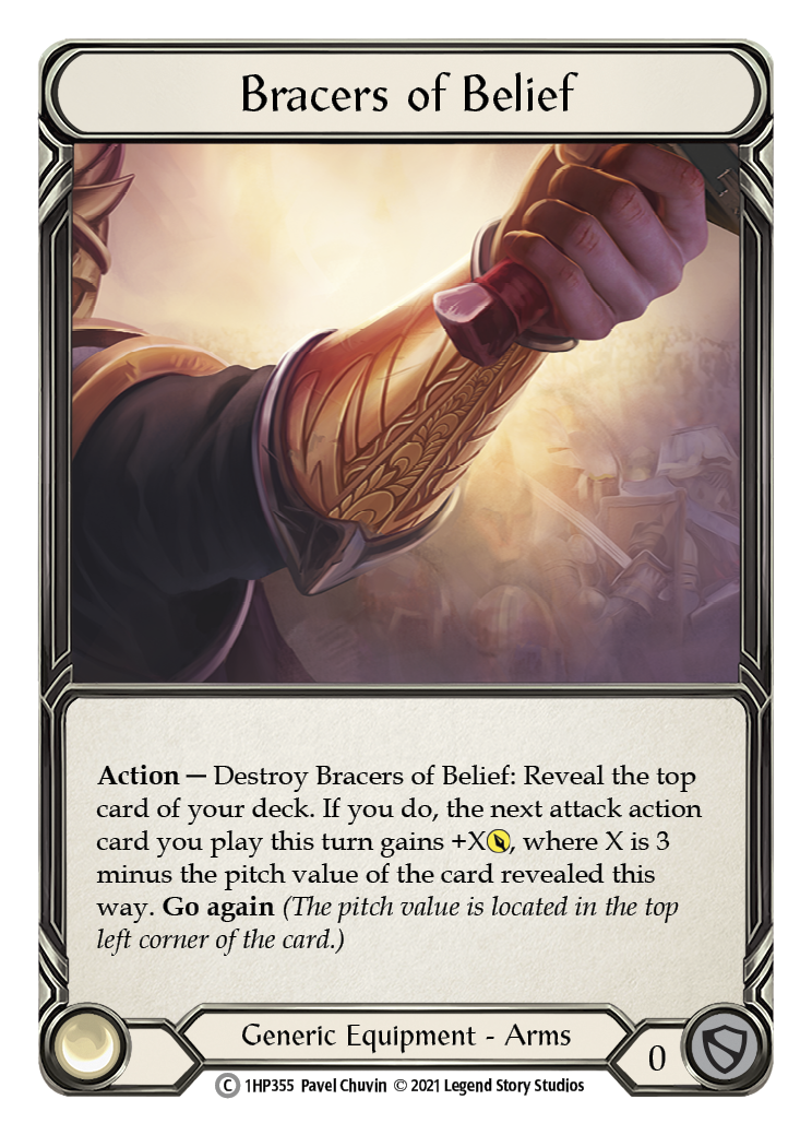 Bracers of Belief [1HP355]