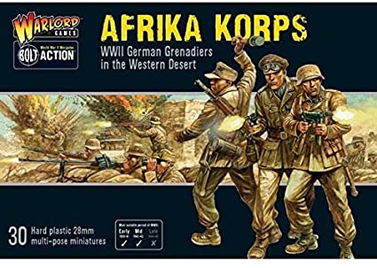 Bolt Action: Afrika Korps - WWII German Grenadiers in the Western Desert