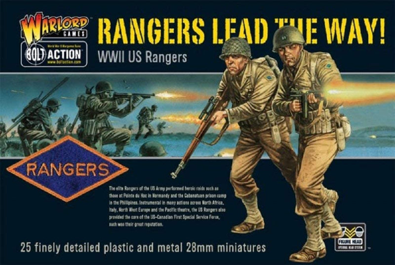 Bolt Action Rangers Lead the Way! WWII US Rangers