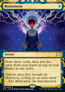 Brainstorm (Foil Etched) [Strixhaven Mystical Archive]