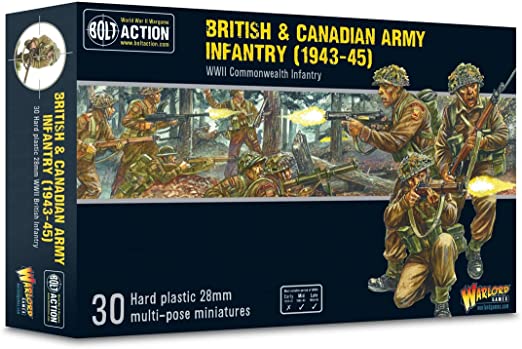 Bolt Action:  British & Canadian Army Infantry (1943-45)