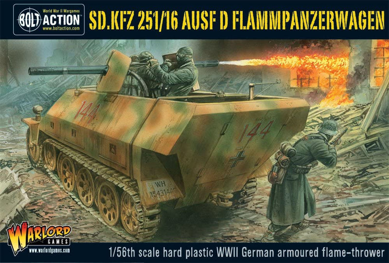 Bolt Action SD.KFZ 251/16 AUSF D Flammenpanzerwagen