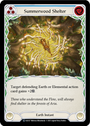Summerwood Shelter (Blue) [U-ELE127] Unlimited Rainbow Foil