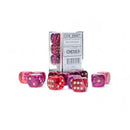 Chessex - Gemini Translucent Red-Violet/Gold 16MM D6 Dice Block
