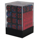 Chessex: Gem Black Starlight / Red 12Mm