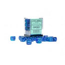 Chessex - Gemini Blue-Blue/Light Blue 12MM D6 Dice Block