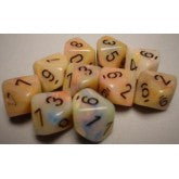 Chessex: Festive Circus/Black 7-Die Set