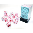 Chessex Festive Pop Art/Red 16MM D6 Dice Cube