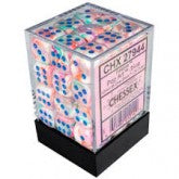Chessex: Festive Pop-art/ Blue 12mm Set