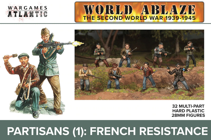Wargames Atlantic - Partisans (1) French Resistance