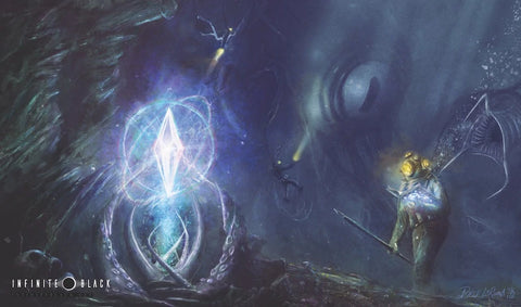 Premium Playmat: The Haunter in the Deep