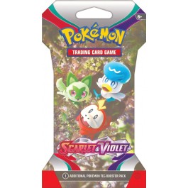Pokemon Scarlet and Violet Sleeved Booster