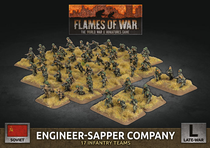 Flames of War Soviet Engineer-Sapper Company