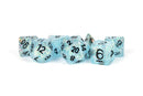 Metallic Dice Games - Flash Blue Polyhedral Set