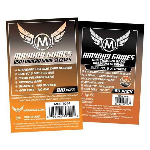 Mayday Card Sleeves - (57.5x89mm) 100pk