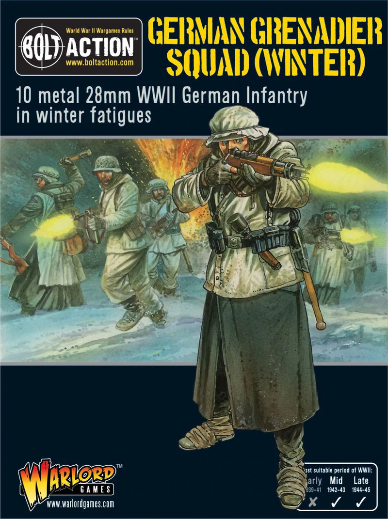 Bolt Action: German Grenadier Squad (Winter)