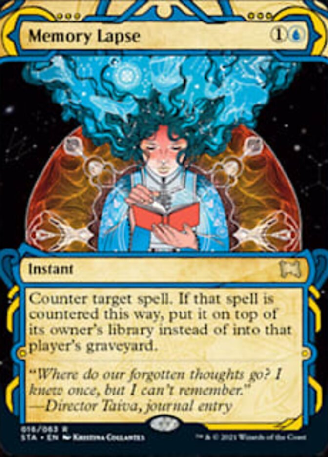Memory Lapse (Foil Etched) [Strixhaven Mystical Archive]