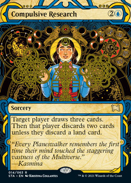 Compulsive Research (Foil Etched) [Strixhaven Mystical Archive]