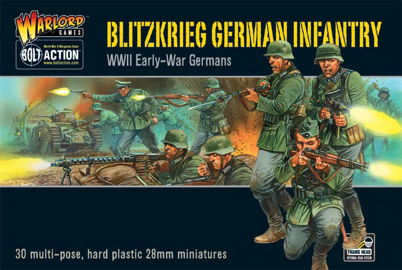 Bolt Action: Blitzkrieg German Infantry - WWII Early War Germans