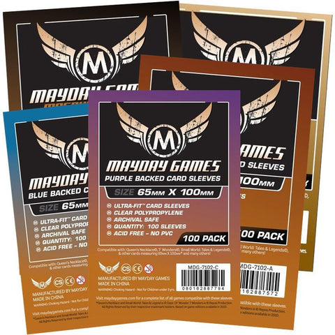 Mayday Card Sleeves - (65x100mm) 80pk