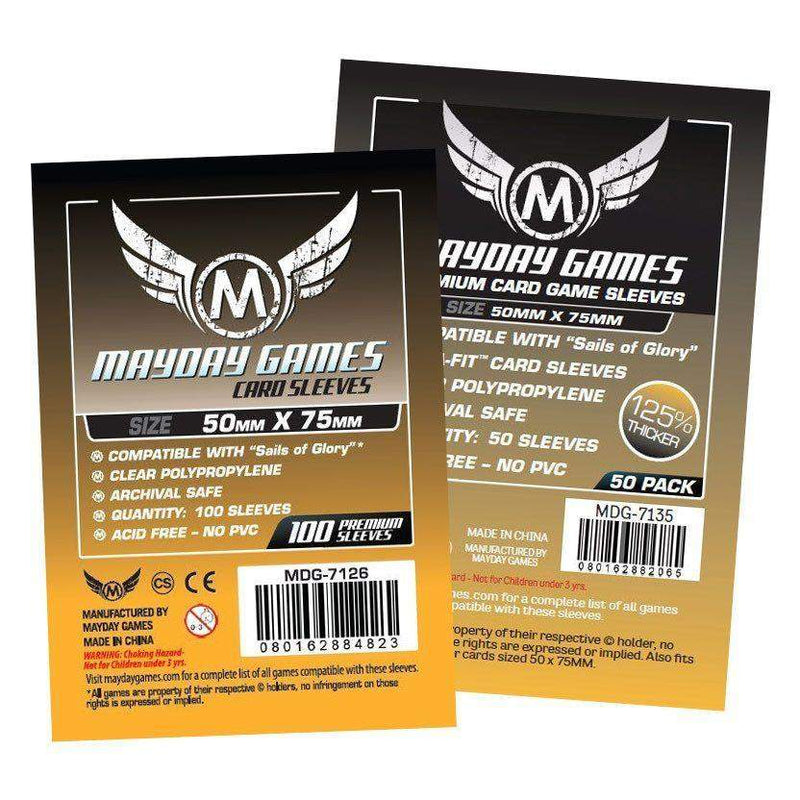 Mayday Card Sleeves - (50x75mm) 100pk