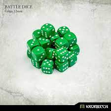 Kromlech - Green Battle Dice